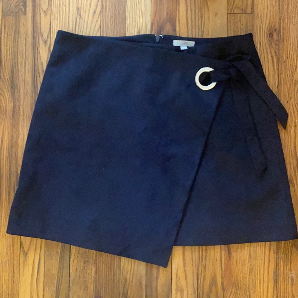 LOFT Navy Blue Skirt